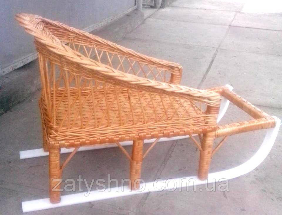 Санки плетеные на подарок Киев - изображение 4