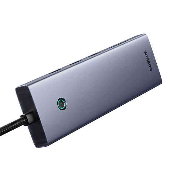 USB-хаб Baseus UltraJoy Series 10-Port HUB Docking Station Space Grey（Type-C to HDMI4K@60Hz*1+VGA*1+USB Одеса