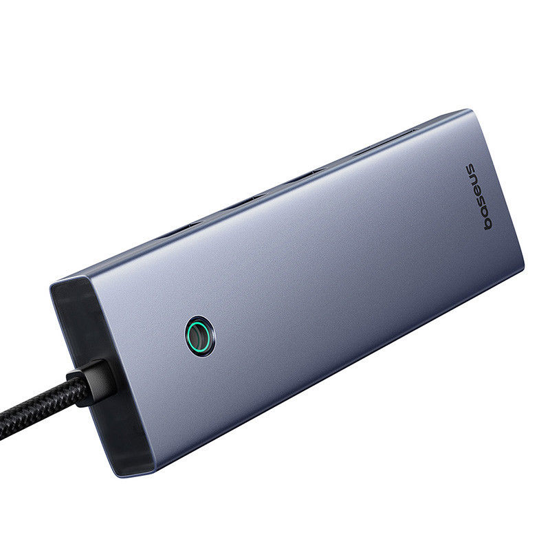 USB-хаб Baseus UltraJoy Series 10-Port HUB Docking Station Space Grey（Type-C to HDMI4K@60Hz*1+VGA*1+USB Одеса - фото 5