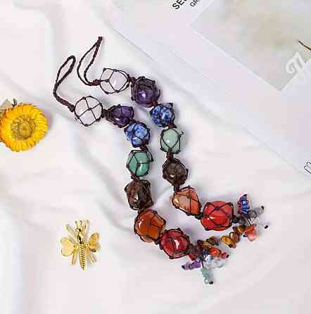 Підвіска-оберіг «7 чакр» з натуральними каменями – талісман енергії Київ