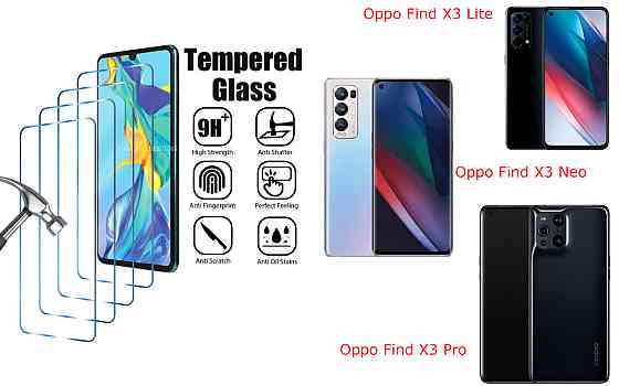 Захисне скло ArmorGlass для Oppo Find X3 Lite, Find X3 Neo, Find X3 Pro – стійке до подряпин та ударів Київ