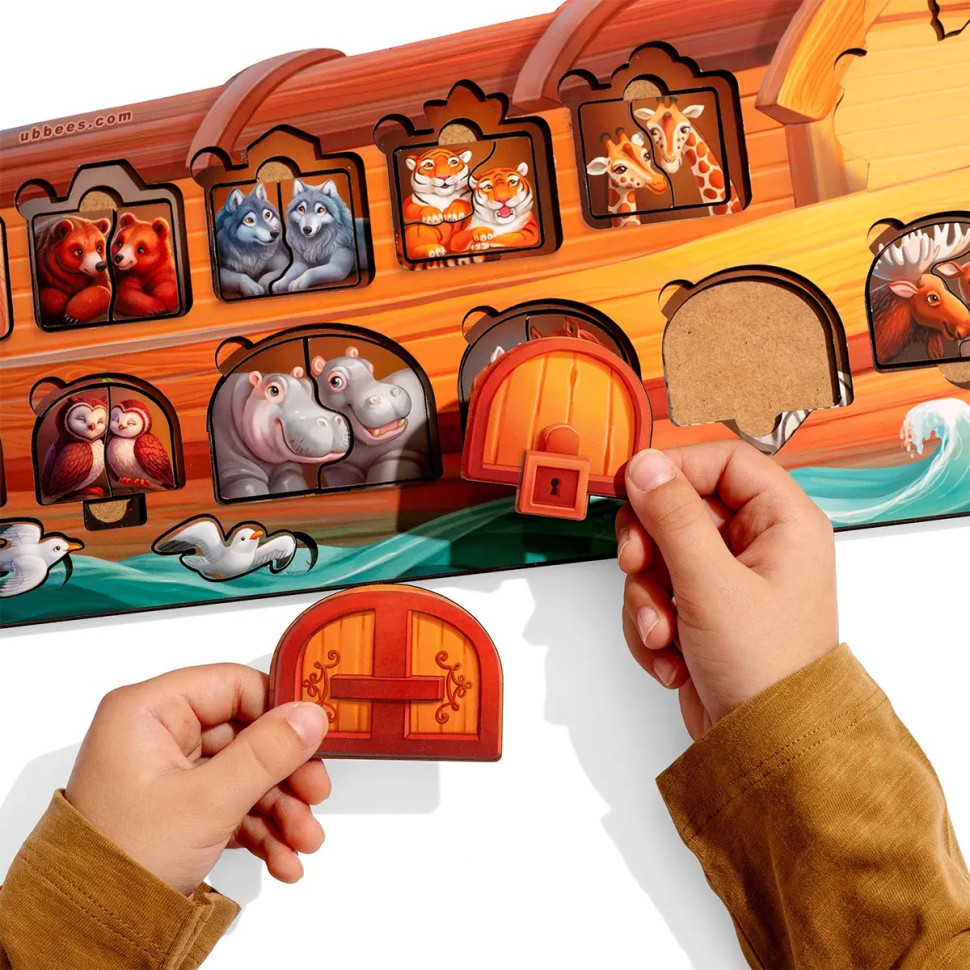 Развивающий пазл-вкладыш 