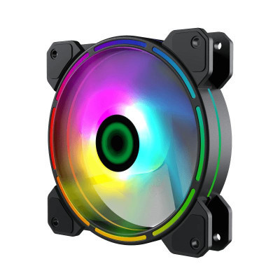 Кулер до корпусу Gamemax FN-12Rainbow-D Вінниця - фото 3