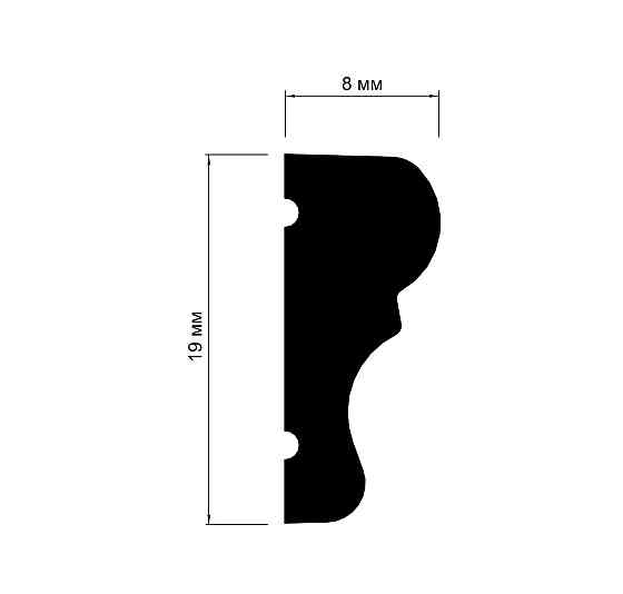 Молдинг полимерный Grand Decor HCR 523 Днепр