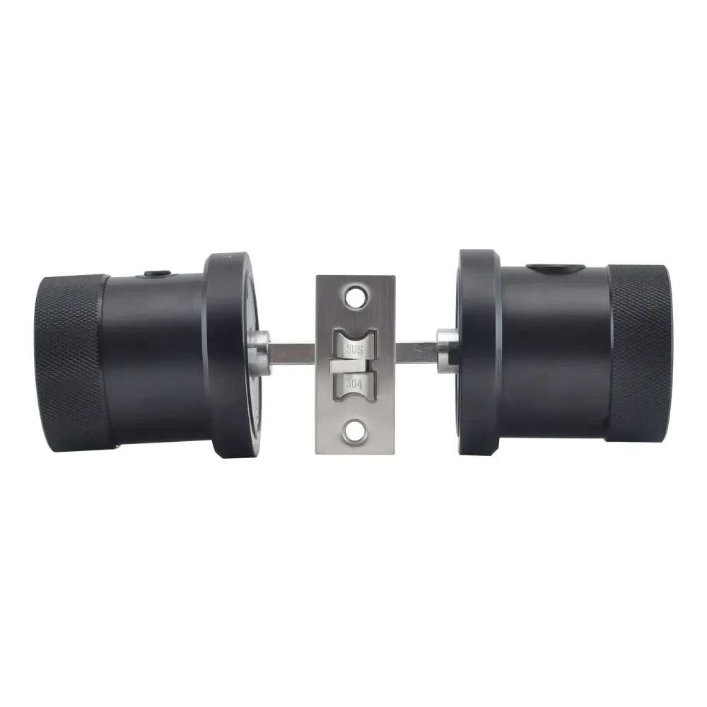 Замок біометричний автономний Trinix TRL-5106BTF Black з Bluetooth, зчитувачем відбитків пальців і карт Mifare (65-00021) Киев - изображение 6