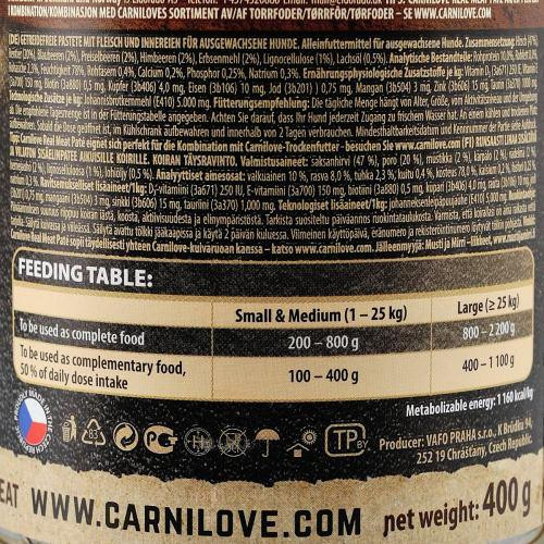 Влажный корм Carnilove Venison & Reindeer для собак, мясо северного оленя, 400 г Киев - изображение 5