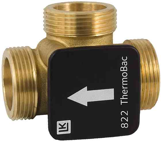 LK 822 ThermoBac Триходовий зворотний клапан, корпус латунь ЗЗЗ 1 1/2
