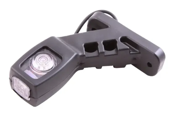 Габаритний бічний ріжок 14см диодовий косою червоний/білий/ оранжевий Вінниця