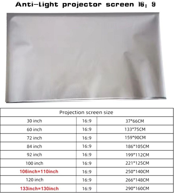 Екран для проектора світловідбивний. Харків - фото 6