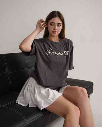 Футболка с эфетом старины teodem  ВТ6340 Одесса