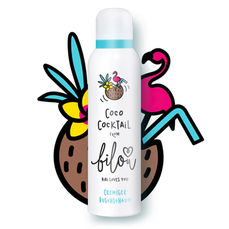 Пінка для душу Coco Cocktail Bilou 200 мл Київ - фото 1
