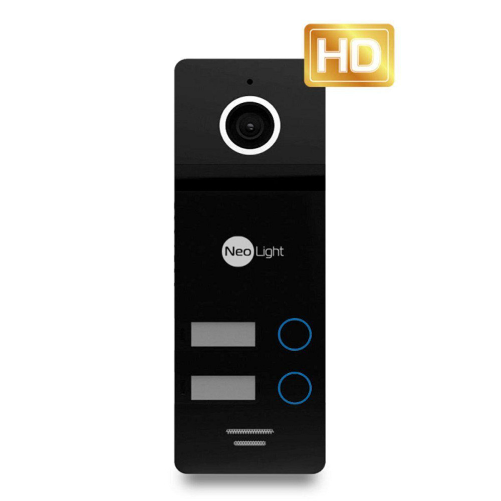 Цветная вызывная панель NeoLight Mega/2 FHD Black Киев - изображение 1