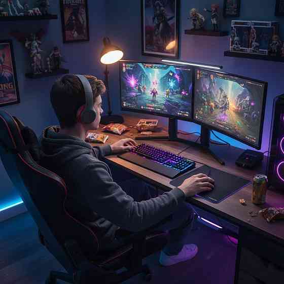 Бездротові Bluetooth-навушники з мікрофоном і Mp3 плеєром, P47, Червоний/Стереогарнітура/Накладні навушники блютуз Київ