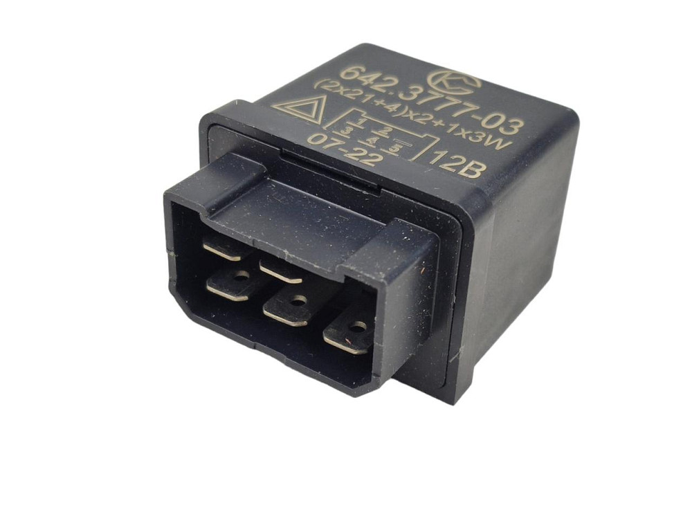 Реле та аварійної сигналізації 2104, 2105, 2106, 2107, 2121, 21213, 1111, ГАЗ 12В 5 контактів поворотів Мукачево - фото 1