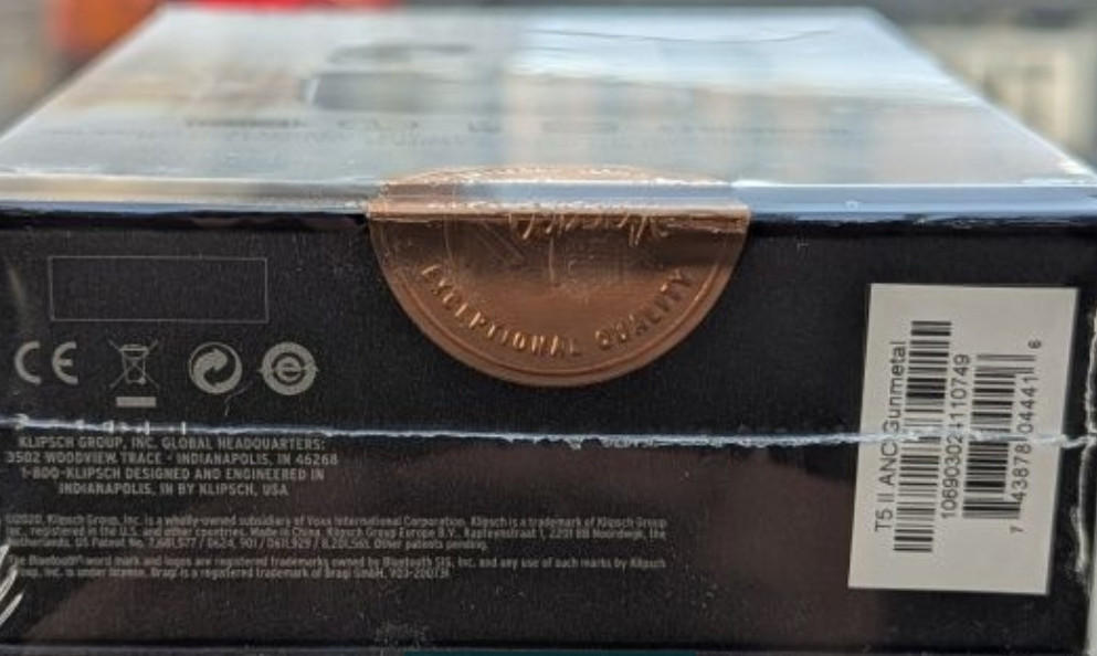 Наушники Беспроводные Klipsch T5 II True Wireless ANC Gmetal Киев - изображение 2