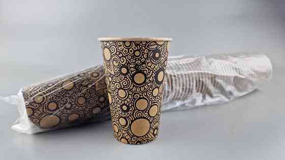 Склянка паперова 340 мл "Авангард KRAFT" Маестро (50 шт.) Харків