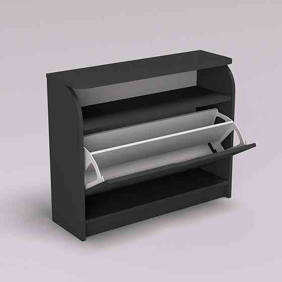 Тумба для обуви №3, Антрацит, 800/250/650 Львов