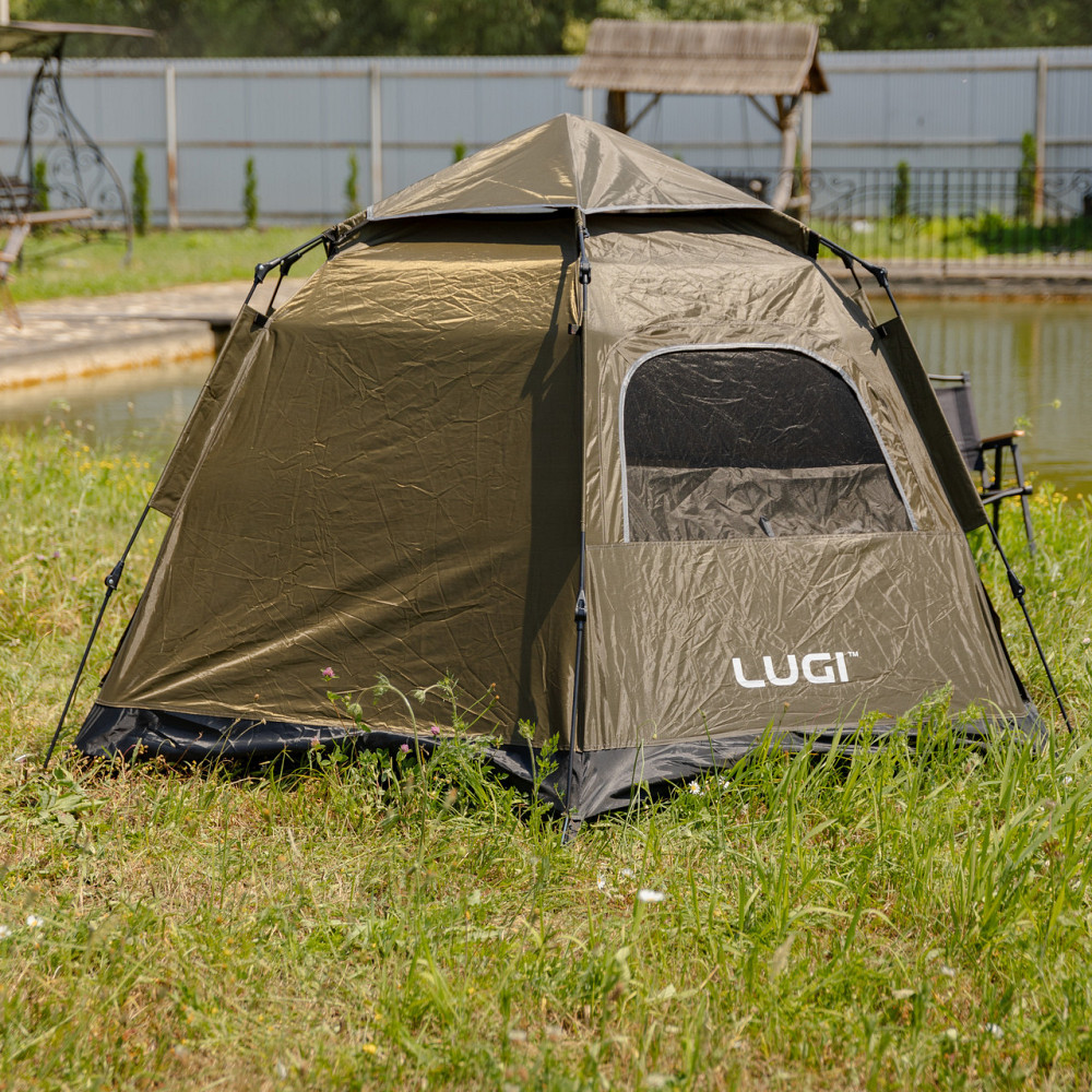 Кемпінгова палатка на 3 особи з тентом Camping Lugi Київ - фото 9