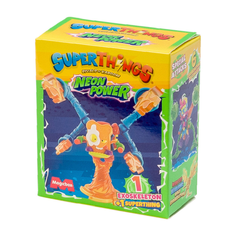 Ігровий набір SuperThings серії Neon Power – Екзоскелет Дніпро - фото 1