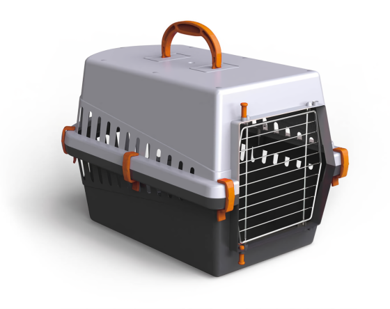 Контейнер-переноска Trasportino Metal з передньою металевою дверкою, розмір 50 x 33 x 32 см Вінниця