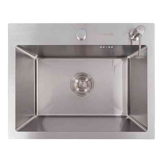 VALESO Кухонна мийка 50*40 нержавійка Valeso Handmade (3,0/0,8) Коломия