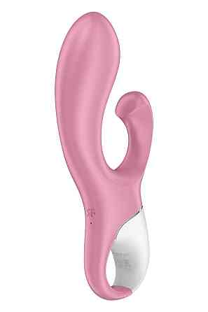 Вибратор кролик Satisfyer Air Pump Bunny 2 с технологией давления воздуха, розовый Sex Aura Киев