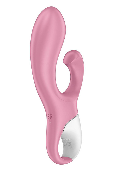Вибратор кролик Satisfyer Air Pump Bunny 2 с технологией давления воздуха, розовый Sex Aura Киев - изображение 2