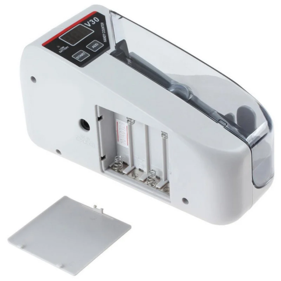 Портативный счетчик банкнот UKC V30 ручной с функцией подсчета и питанием от сети и батареек Одесса