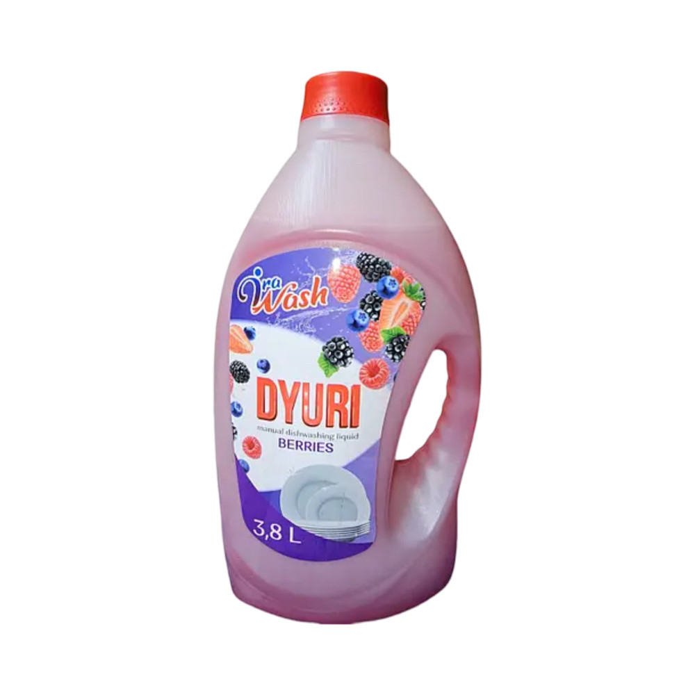Засіб для миття посуду Ira Wash DYURI лісова ягода 3,8 л Виноградов - изображение 1