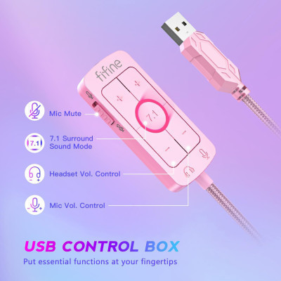 Наушники Fifine H9P Pink (H9P) Винница - изображение 5