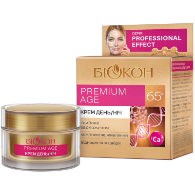 Крем для обличчя Біокон Professional Effect Premium Age 65+ Денний/нічний 50 мл (4820160037366) Вінниця - фото 1