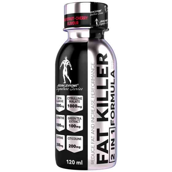 Жироспалювач Kevin Levrone Fat Killer 2 in 1 Formula 120 ml (Raspberry - Citrus) Луцьк