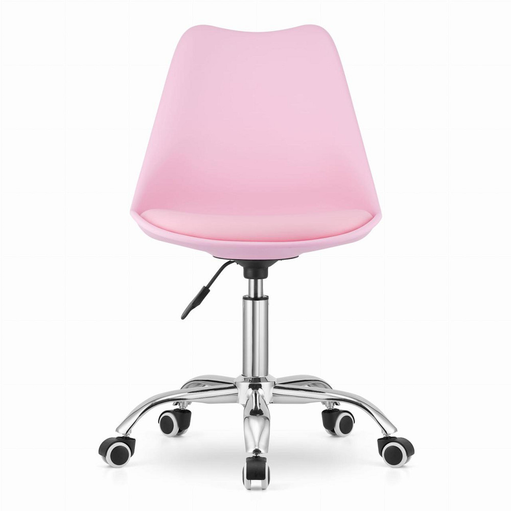 Кресло офисное компьютерное Just Sit VIENA рабочее для компьютера, офиса Розовый Киев - изображение 2
