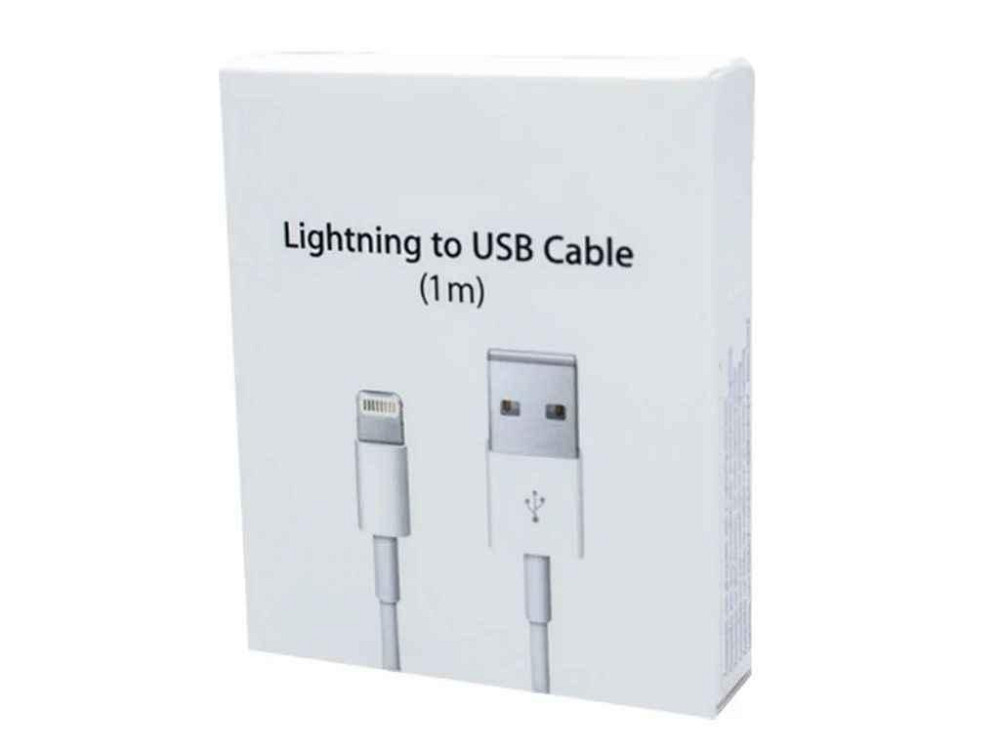 Кабель USB - Lightning iPhone iStyle (L) білий 1м ТМ GERLAX Київ - фото 1