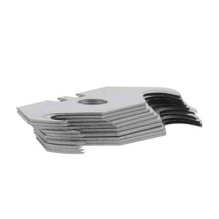 Комплект лез HOOK, 10 шт., для оздоблювальних робіт INTERTOOL HT-0517 Київ