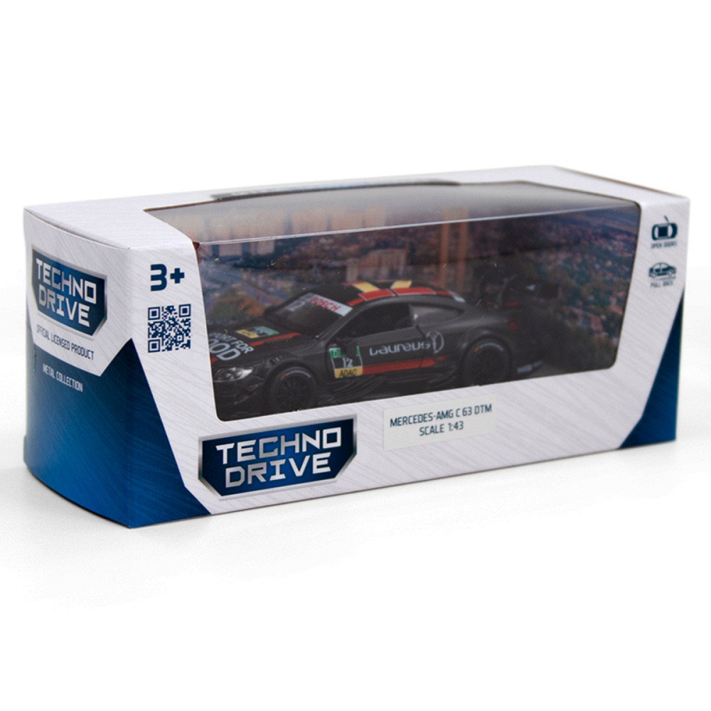 Автомодель - MERCEDES-AMG C63 DTM (чорний) Дніпро - фото 4