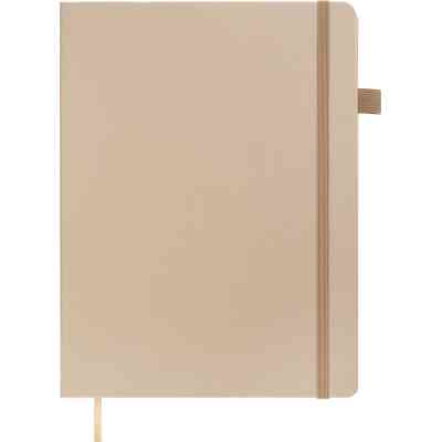 Книга записная Buromax Etalon 190x250 мм 96 листов в клетку обложка из искусственной кожи Золотая (BM.292160-23) Винница