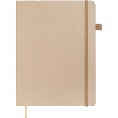 Книга записная Buromax Etalon 190x250 мм 96 листов в клетку обложка из искусственной кожи Золотая (BM.292160-23) Винница - изображение 2