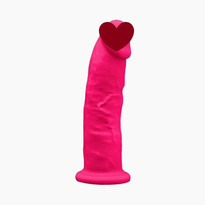Фалоімітатор SilexD Henry Pink (MODEL 2 size 7.5in), двошаровий, силікон + Silexpan, діаметр 4,8 см Sex Aura Київ - фото 1