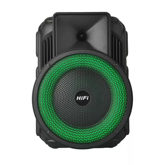 Портативна музична Bluetooth колонка RX-8135W з LED підсвічуванням, мікрофоном і FM-приймачем Київ