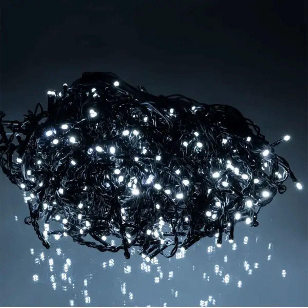 Гірлянда вулична бахрома 36 м, 600 LED, чорний провід Київ - фото 4