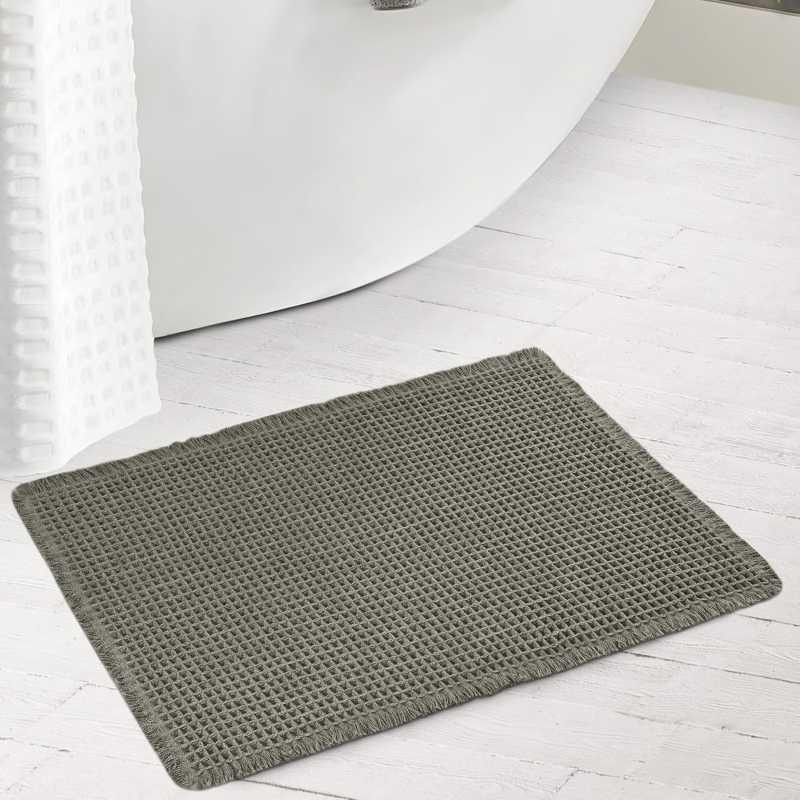 Коврик для ванной / туалета вафельный Lovely Svi - 50 x 80 см Зеленый (227254) Киев - изображение 5