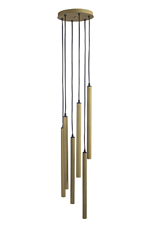 Светильник подвесной трубка G9-6 Beatrice MR 3045-6R GD Киев - изображение 1