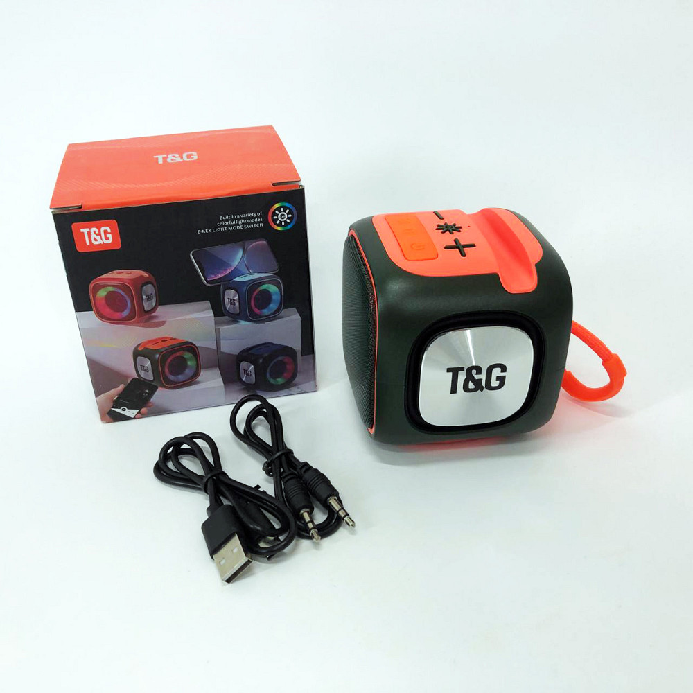 Блютуз колонка с зарядкой от usb TG359, Bluetooth колонка с USB и AUX входом Блютуз флешкой FE-75 Львов - изображение 15