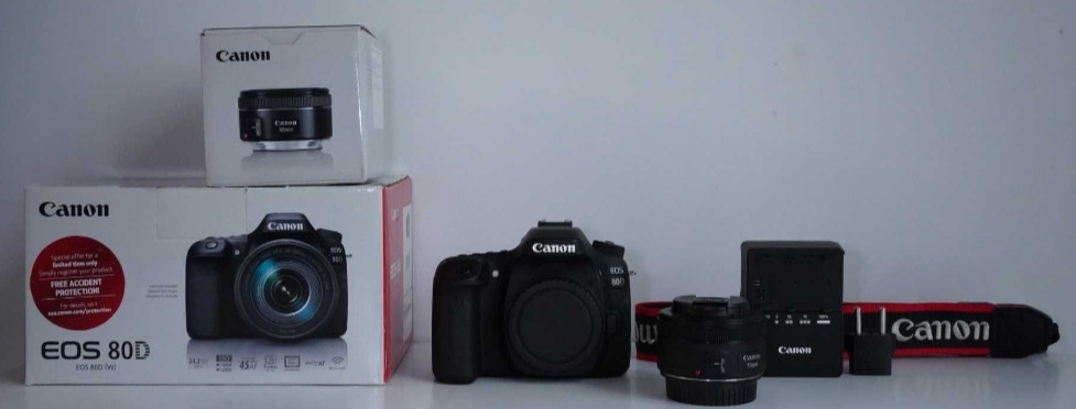 Фотоапарат: Canon EOS 80D + Об'єктив EF 50 mm. F/1.8 STM. Київ - фото 1