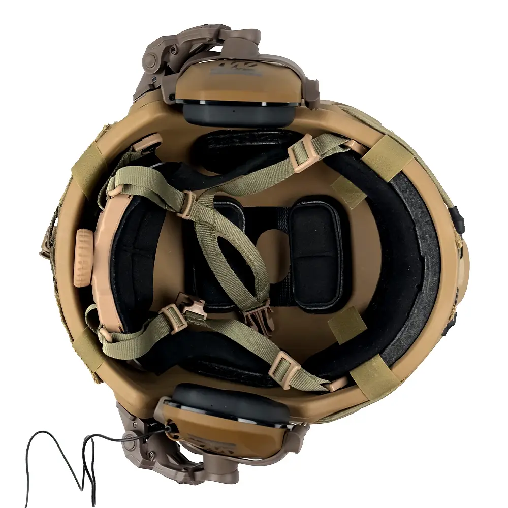 Комплект шлем Fast Helmet NIJ IIIA + наушники Walkers Razor Slim с чебурашкой + кавер Мультикам M Винница - изображение 7