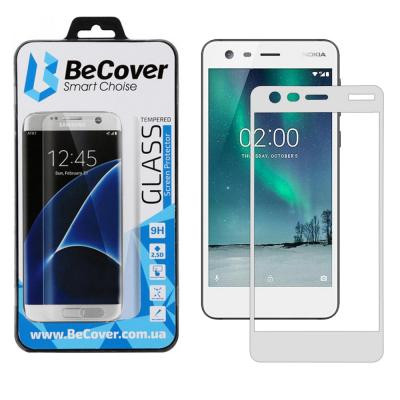 Скло захисне BeCover Nokia 2 White (702167) Вінниця - фото 1