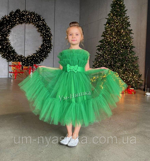 Зелена святкова сукня Кривий Ріг - фото 2