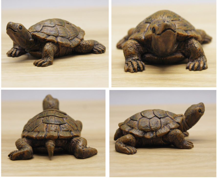 Фигурка Черепаха 7 х 5.6 см для вазона, мини-сада, балкона, флрариума Одесса - изображение 7