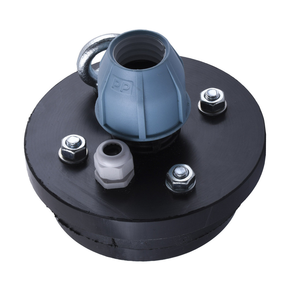 Оголовок чорний для свердловин d-160мм*32мм (27423) (000027423) Київ - фото 1